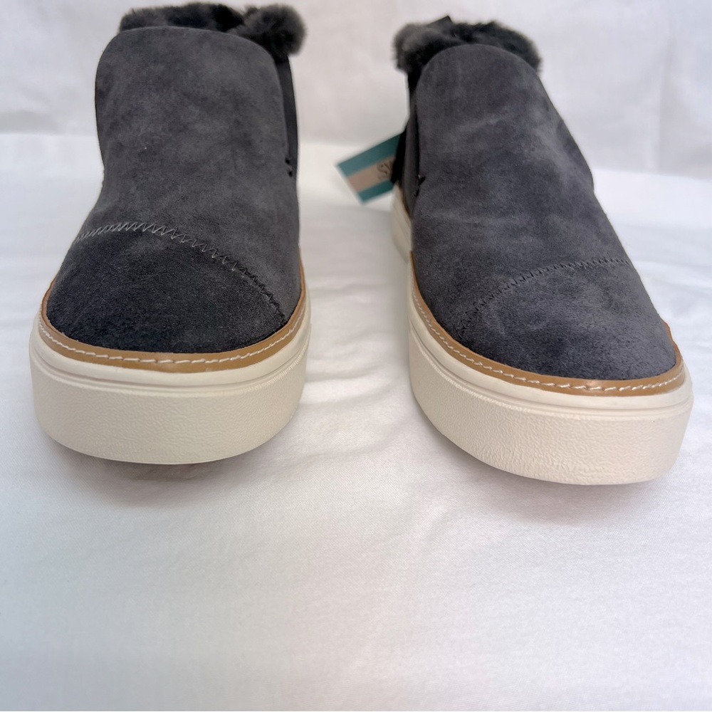 NWT TOMS Ortholite Paxton Sneaker in color Forged Iron Grey. - Picture 4 of 12
